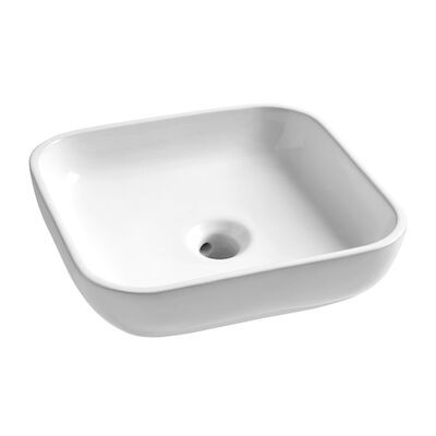 Waskom Tiger S-line Ontario 35 cm Glanzend Wit