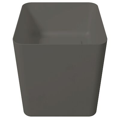 Waskom Zenon Aris 42×42 cm Negro