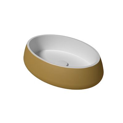 Waskom Zenon Elipse 60×42 cm Oro