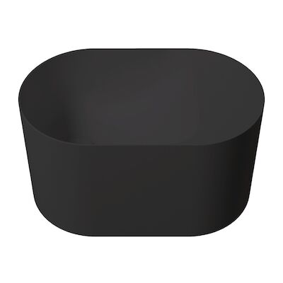 Waskom Zenon Guadiana 50×30 cm Negro