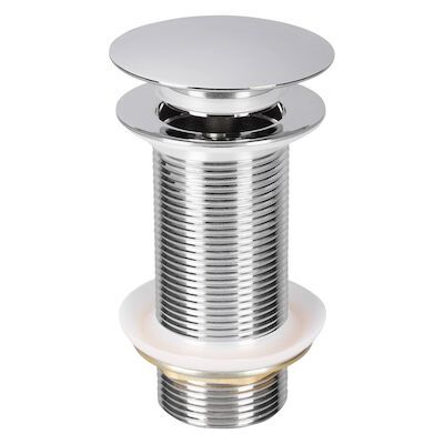 Wastafel Afvoerplug Differnz Pop Up Design 9.8 cm Glans Chroom