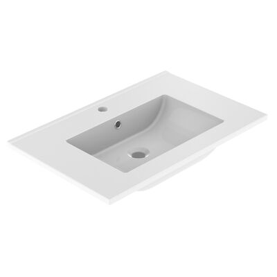 Wastafel Allibert Primo 70,5×1,8×46,2 cm Glanzend Wit
