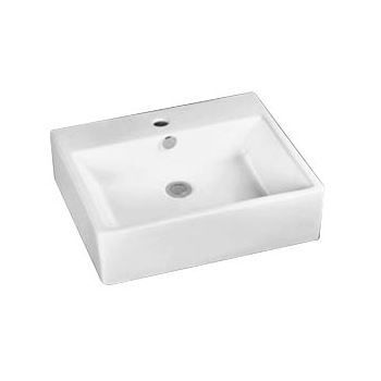 Wastafel Best Design Bestone rechthoek keramiek 53×41,5×15 cm