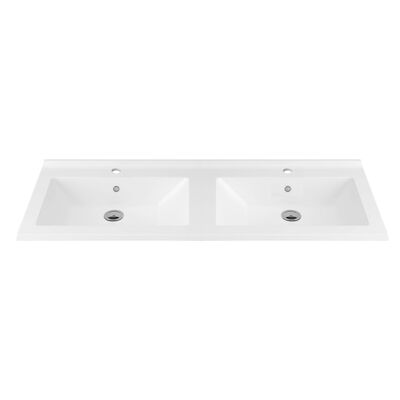 Wastafel BWS Hayat 120cm tbv 33768-188370 Glans Wit