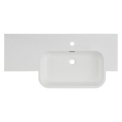 Wastafel Differnz Fabulous 100 cm Wit