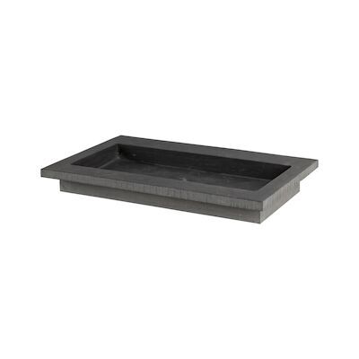 Wastafel Forzalaqua Helsinki Hardsteen Gefrijnd Met Kraangat 80,5×51,5×9,5 cm
