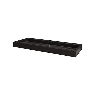 Wastafel Forzalaqua Oslo Hardsteen Gezoet Zonder Kraangat 120,5×51,5×9,5 cm