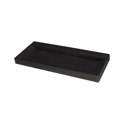 Wastafel Forzalaqua Stockholm Hardsteen Gezoet Met Kraangat 120,5×51,5×9,5 cm