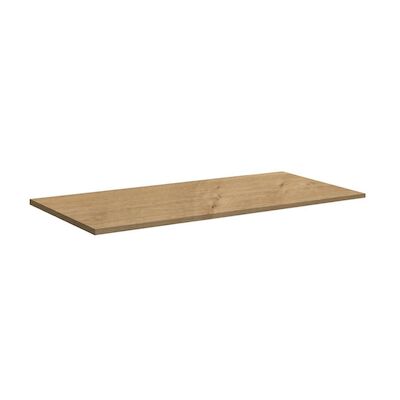 Wastafelblad Allibert Aston 100,2×46,2×2,8 cm Gemelamineerd Eik Arlington