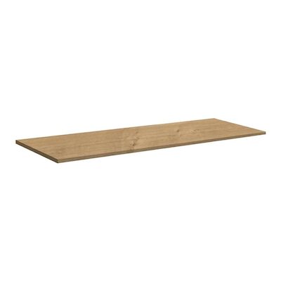 Wastafelblad Allibert Aston 120,2×46,2×2,8 cm Gemelamineerd Eik Arlington