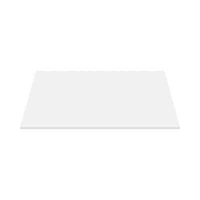Wastafelblad BWS 45.5×77 cm Solid Surface Wit