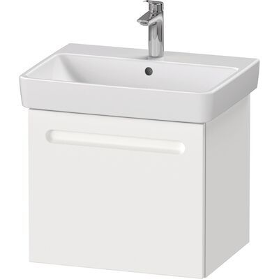 Wastafelkast Duravit No.1 Met 1 Lade 49×42.6×47.8cm Met Geïntegreerde greep Mat Wit