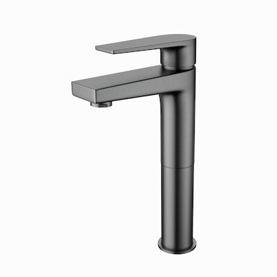 Wastafelkraan BWS | Colorato Ensy | Verhoogd | Gunmetal