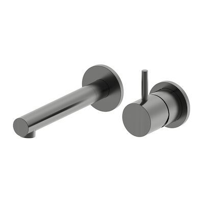 Wastafelkraan Inbouw BWS Exclusive Mengkraan 1-hendel Gunmetal