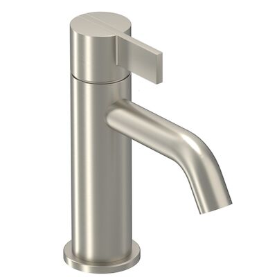 Wastafelkraan IVY Pact Model S Coldstart Geborsteld Nickel PVD
