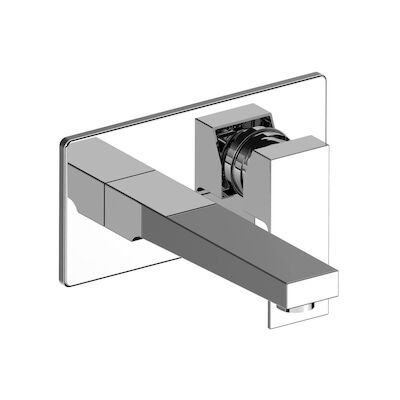 Wastafelkraan Sanilux Cube Inbouw Chroom 1-delig Vierkant