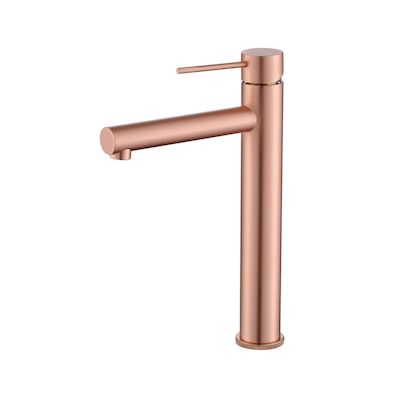 Wastafelmengkraan Best Design Lyon 30 cm 1-hendel Mat Rose Goud