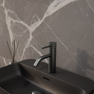 Wastafelmengkraan BWS Ridged Gunmetal