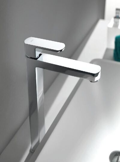 Wastafelmengkraan Cisal Roadster verhoogd RR0035404Q Mat Wit