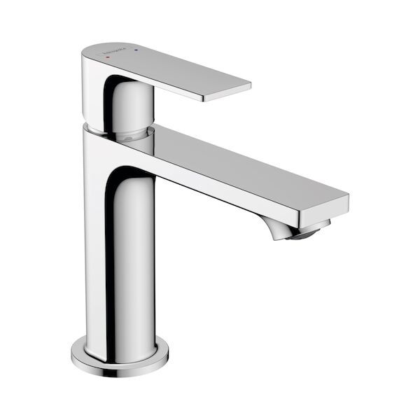 Wastafelmengkraan HansGrohe Rebris E Eengreeps 110 Met Trekwaste Chroom