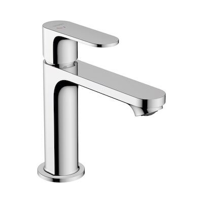 Wastafelmengkraan HansGrohe Rebris S Eengreeps 110 CoolStart EcoSmart+ Met Trekwaste Chroom