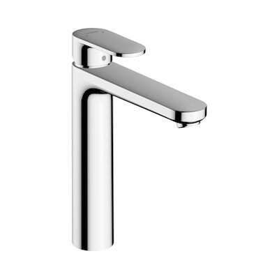 Wastafelmengkraan HansGrohe Vernis Blend 190 Eengreeps Met Trekwaste Chroom