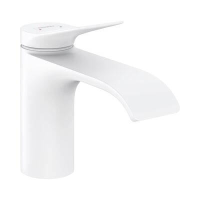 Wastafelmengkraan HansGrohe Vivenis Eengreeps 80 Zonder Afvoer Mat Wit