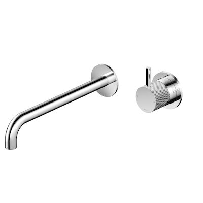 Wastafelmengkraan Hotbath Cobber X Inbouw 25 cm Chroom
