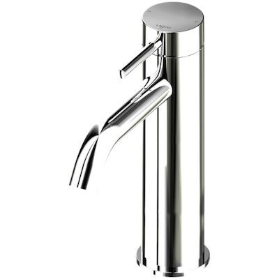 Wastafelmengkraan Lagoo Garda Opbouw Medium Messing Chroom
