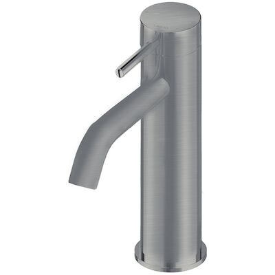 Wastafelmengkraan Lagoo Garda Opbouw Medium Messing Geborsteld Nikkel