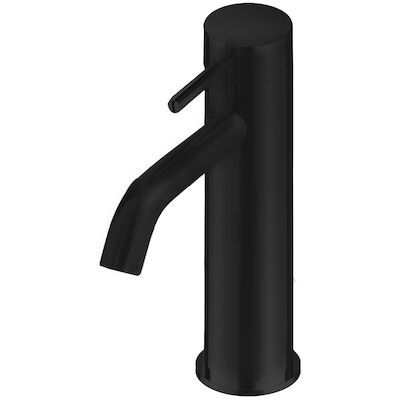 Wastafelmengkraan Lagoo Garda Opbouw Medium Messing Mat Zwart