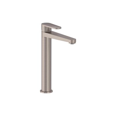 Wastafelmengkraan MAY Forma Opbouw Model L Geborsteld Nickel PVD