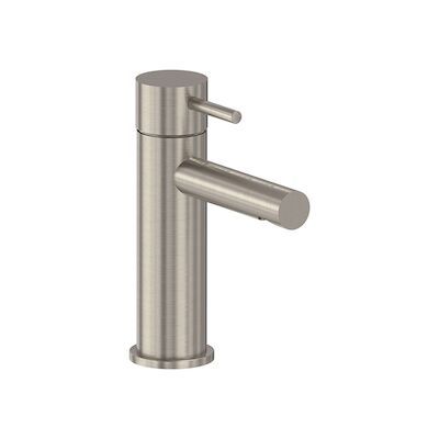Wastafelmengkraan MAY Stilo Opbouw Model S Geborsteld Nickel PVD