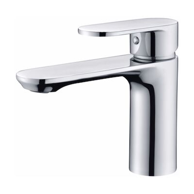 Wastafelmengkraan Sanilux Edge Rond Chroom