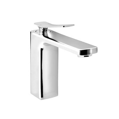 Wastafelmengkraan Sapho Jumper 1-Hendel Uitloop Recht 17.2 cm Chroom