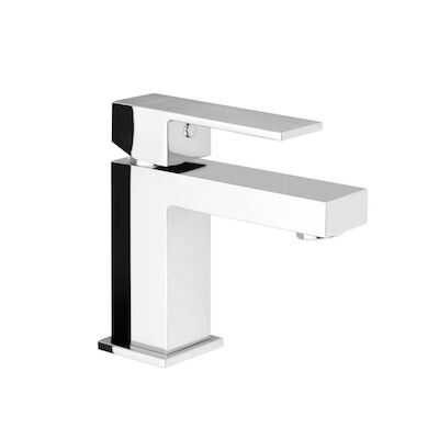 Wastafelmengkraan Sapho Latus 1-hendel Recht 13.7 cm Chroom