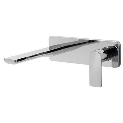 Wastafelmengkraan Tres Loft Inbouw 210 mm 20020003 Chroom