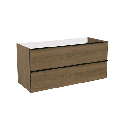 Wastafelonderkast Allibert Loft Game 120 cm Honing Halifax