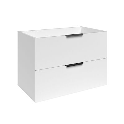 Wastafelonderkast Allibert Play 80 cm Wit