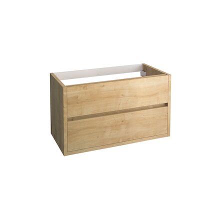 Wastafelonderkast Allibert Sense 100 cm Chene Arlington
