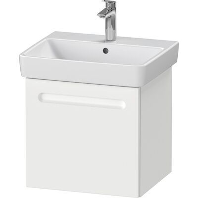 Wastafelonderkast Duravit No.1 Met 1 Lade 49×42.6×47.8cm Met Geïntegreerde Greep Mat Wit