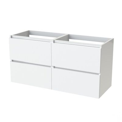 Wastafelonderkast Tiger Loft 120 cm Hoogglans Wit