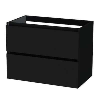 Wastafelonderkast Tiger Loft 80 cm Mat Zwart