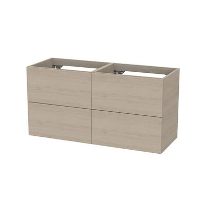Wastafelonderkast Tiger Studio 120 cm Naturel Eik