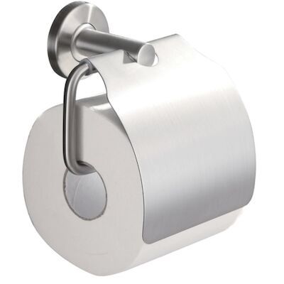 Wiesbaden toiletrolhouder met klep RVS 304