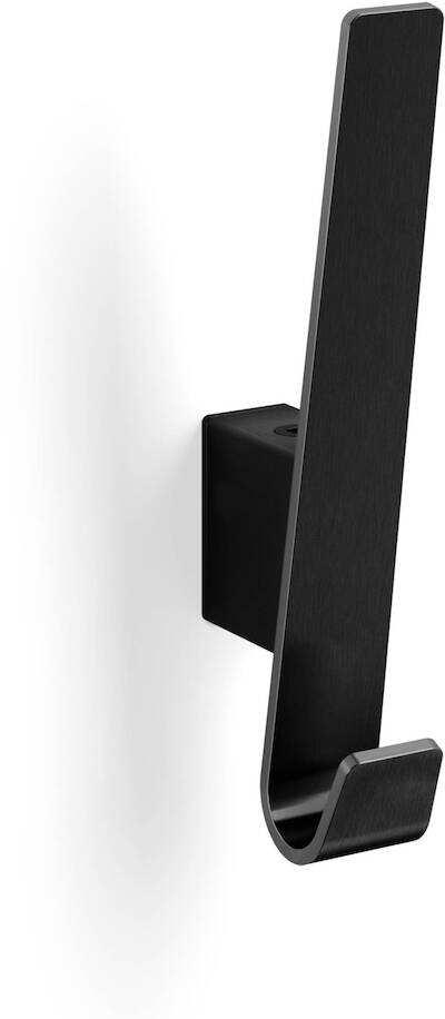 ZACK Akes kledinghaak 2,5×5,6×16,1cm zwart
