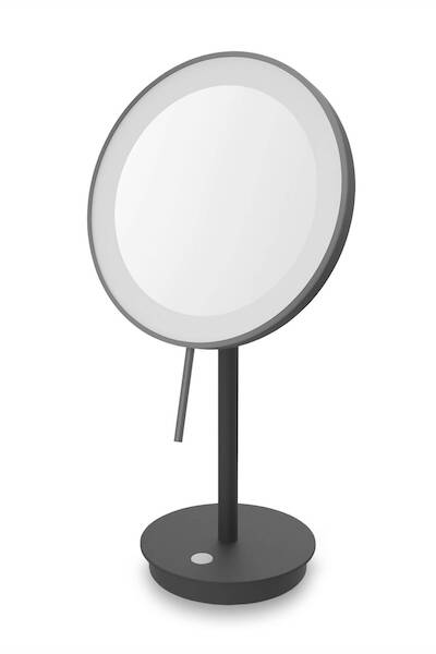 ZACK Alona Led Cosmeticaspiegel Staand 20×37,8 cm Zwart