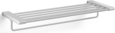 ZACK Atore handdoekrek 64×23,5×9,5 cm geborsteld RVS