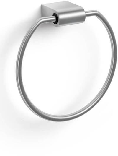ZACK Atore handdoekring 20×6,4×19,2cm geborsteld RVS