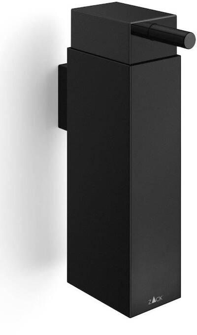 ZACK Linea Zeepdispenser wandmontage 4×10,8×16,7cm zwart